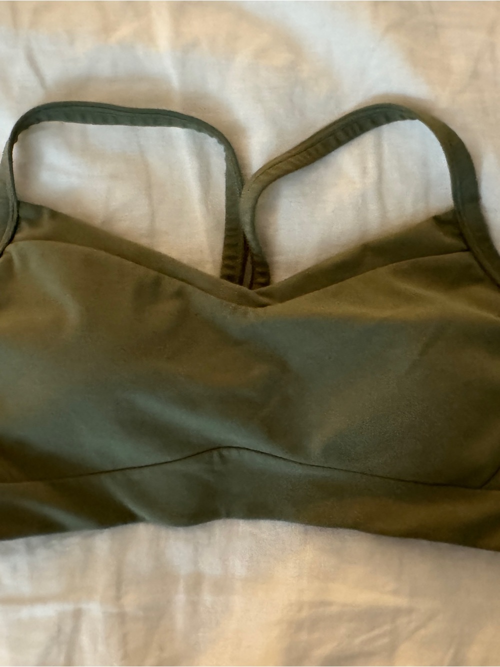 Athleta Sage Green Vital Sports Bra Medium for A-C cups